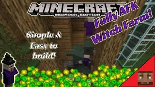 Полностью AFK, ЛЕГКО построить ферму ведьм! (С 4 типами зелий!)