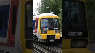 Southeastern (Network SouthEast) Class 465/9 Networker | 465908 departs Dunton Green - 30/5/2025