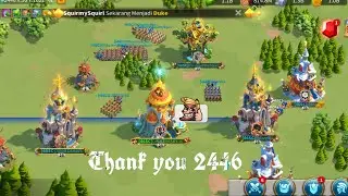Thanks You Good Bye 2446 👋, 2518 I'm Coming 🫡 | Migration Rok | Rise Of kingdoms