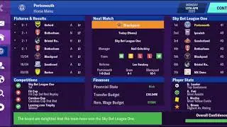 #FM2020 Rebuilding Portsmouth EP 18 End of Season party