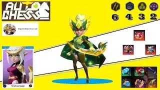 Auto Chess SS 34 : 6 Assassin 4 Warlock 2 Night demon