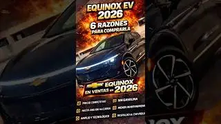 Chevrolet Equinox EV 2026: El SUV el&eacute;ctrico que explot&oacute; en ventas 🚗⚡ #equinox  #chevrolet