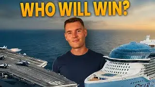 Aircraft Carrier vs Cruise Ship | Which One Is Actually Bigger?