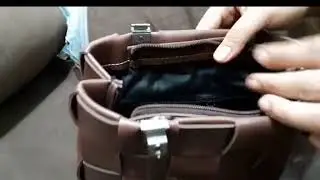 Cut Work Bag, PKR.1850/-, Colour- Brown