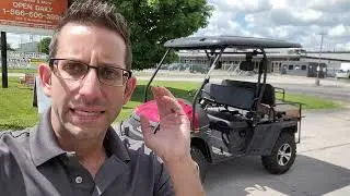 Phil From Michigan - The 400cc GVX Is  In Perfect Condition UTV Utility Vehicle Gas Golf Cart