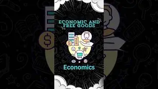 Economic goods vs Free goods | IGCSE | GCSE | Edexcel #oneminutelearning 30 Economics