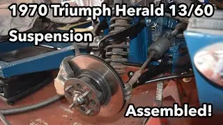 Suspension Assembly and Making Brake Lines | 1970 Triumph Herald 13/60 | Part 13