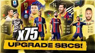What do you get from 75 Guaranteed 81+ Double Upgrade Packs?