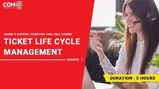 IT Support Ticketing System Training | Ticket Life cycle Management | Help desk Support