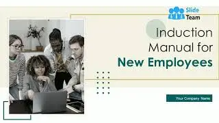 Induction Manual For New Employees Powerpoint Presentation Slides