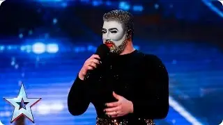 Danny Beard is all that glitters and more! | Auditions Week 7 | Britain&rsquo;s Got Talent 2016