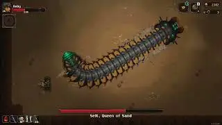 Undermine - Fighting Selt, the stupid Sand Queen worm turd