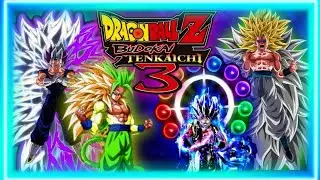DESCARGA LA MEJOR ISO CON PURA ESENCIA DRAGÓN BALL Z BUDOKAI TENKAICHI 3 MOD LATINO
