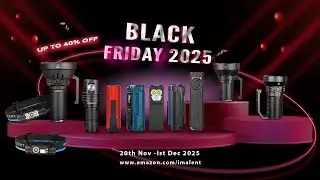 Don't Miss Out! Imalent Flashlights Black Friday Sale on Amazon is LIVE!