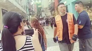 Walking day in macau to explore the place #macaulife #beatifulplace#msflorvlog