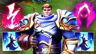 Testing Electrocute and Dark Harvest New Buffs with a MAX R GAREN BUILD