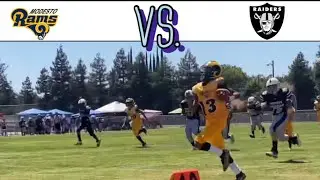 Jr Varsity ModestoRams Vs. Jr Varsity Modesto Raiders | 2022
