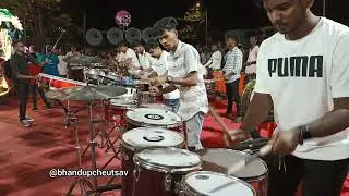 Start To End Benjo Play Palkhi Nighali Rajachi Ya Ho Ganesh Nagarat @ Bappa Sparshcha Visrjan 2022