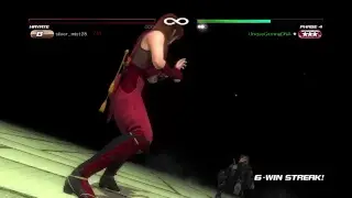 Dead or alive 5 LR 50 Win Streak attempt