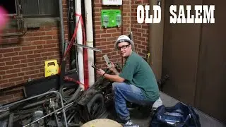 Roanoke, VA: 2014 Throwback: Old Salem Elevator in a Private Building  with Machine Room Tour