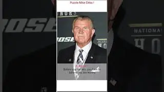 Puzzle Mike Ditka !