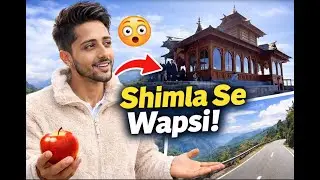 Shimla Se Wapsi🍎|Tara Devi Temple Darshan 🙏|Himachal Ki Sabse Khoobsurat Roads🛣️|Desi Samosa Stories