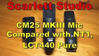 Микрофон Scarlett Studio CM25 MKIII