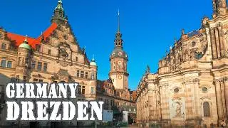 Niemcy 4K | Drezno | Spacer po najbardziej turystycznych miejscach stolicy Saksonii
