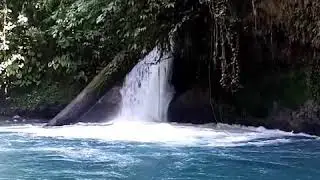destinasi wisata Air Terjun Sesna.Kabupaten Sorong Selatan