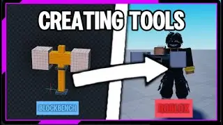How to make a Tool in Blockbench and import it to Roblox Studio