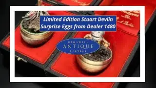 Limited Edition Stuart Devlin Surprise Eggs from Dealer 1480