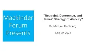 Mackinder Forum 06.30.2024 - 
