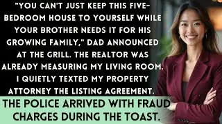 At The Family BBQ, Dad Listed My House 'For The Family' — Then My Property Lawyer Walked In