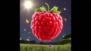animate a magical raspberry character dancing gracefully slow 1