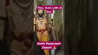 Parshuram Mandir Rajkot 🙏 | Parshuram Jayanti Status #shorts