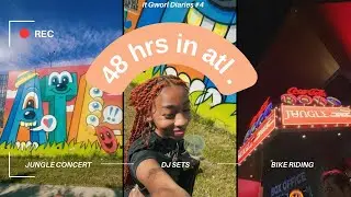 48 HRS IN ATL: dj sets + jungle concert + atl beltline + wild nights 🏙️