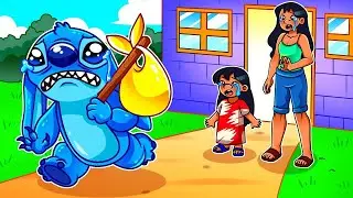STITCH ABANDONS HIS FAMILY in ROBLOX!