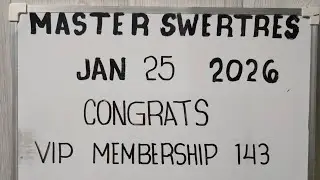 CONGRATS VIP MEMBERS 143 DAUG GYUD SWERTRES HEARING JAN 25 2026