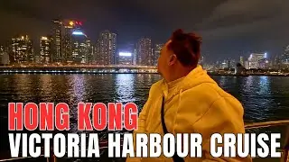 HONG KONG VLOG (FINALE) | VICTORIA HARBOUR EVENING CRUISE