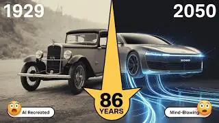 INSANE Car Evolution Lamborghini, Nissan, Ferrari & Peugeot 1929 2050   You Won't Believe 2050