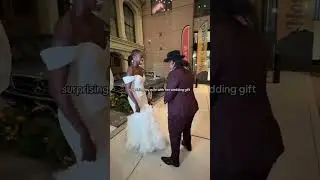 Surprising my wife with the BEST wedding gift 😭🙌🏿🥹 #weddinggift #weddingday #weddingvideo