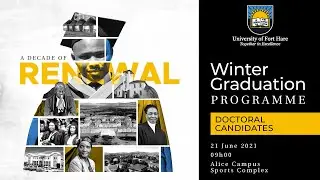 UFH Winter Graduation 2021