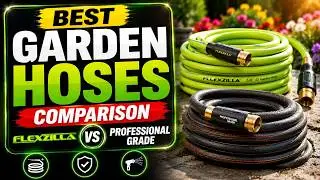 Best Garden Hoses Comparison | Flexzilla vs Professional Grade