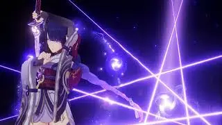 Raiden shogun Honkai Sekai No Utahime