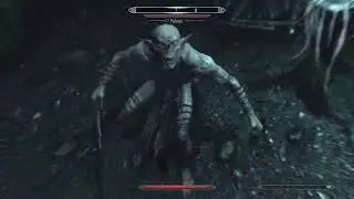 Skyrim the true dragonborn ep 12 Darkfall cave into power levelling
