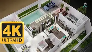 فيديو 3D لـ مخطط ثلاثي الابعاد 
