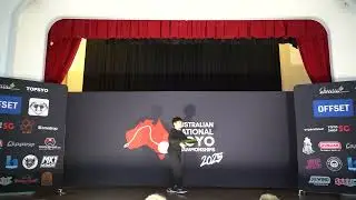 2025 Australian National Yoyo Championships 1A Final 13th Jonathan Lam