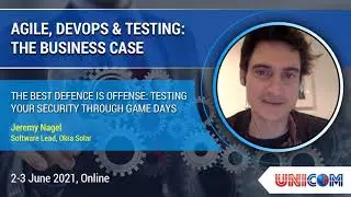 JEREMY NAGEL speaking at Agile, DevOps & Testing: The Business Case
