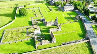 Sawley Abbey Drone footage