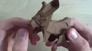 Origami Rabbit (by PaperBenni) Time-lapse